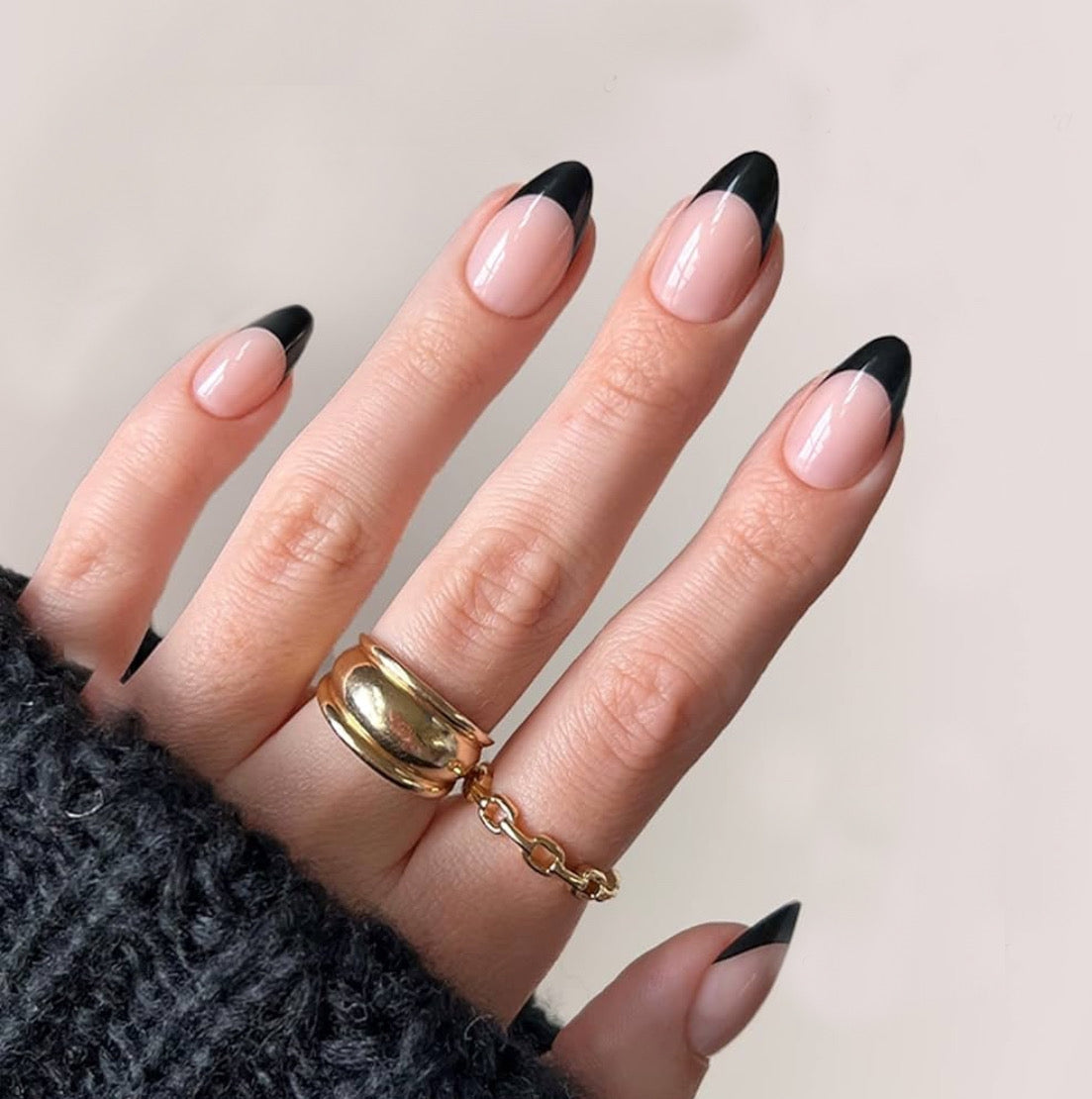 Rogue Black French Tips