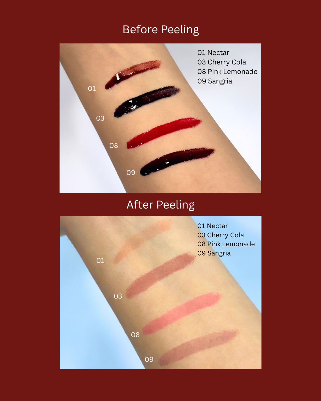 Cherry Cola Peel Off Lip Stain