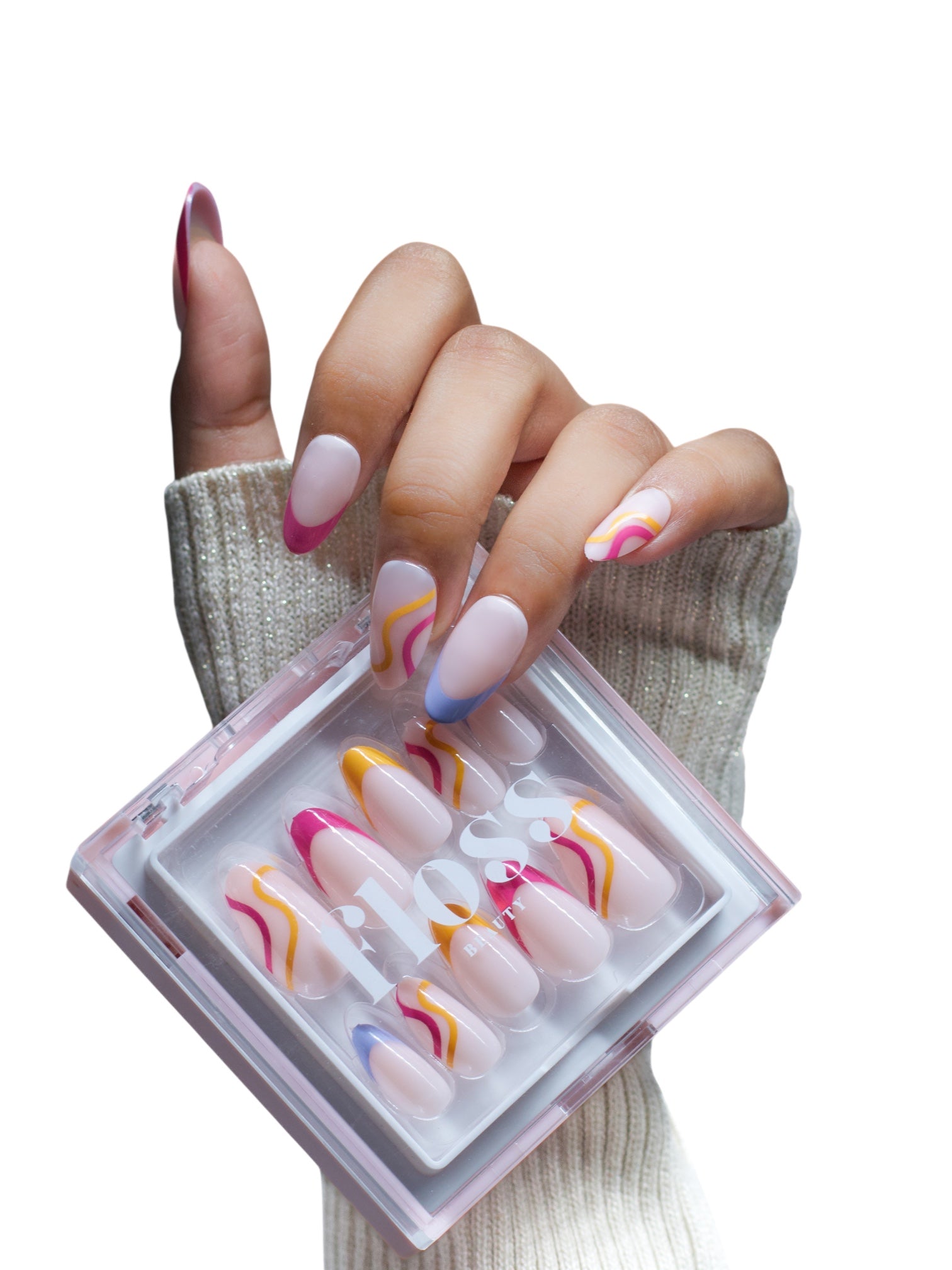 Petunia Almond Nails